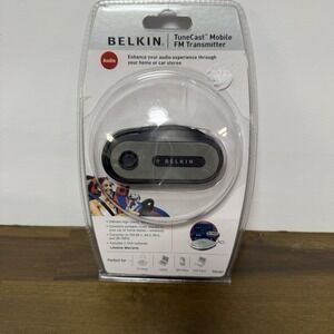 NEW Belkin TuneCast Mobile FM Transmitter F8V367
